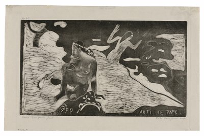 ノアノア組曲よりAuti te pape (川辺の女たち) 作： Paul Gauguin