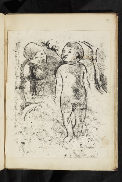 ビフォーアフター - 手のひら返し（「子供 作： Paul Gauguin