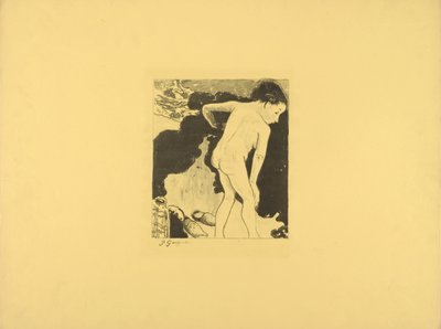 ブルターニュの海水浴客 作： Paul Gauguin