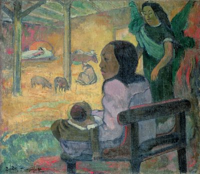 Be Be（キリスト降誕） 作： Paul Gauguin