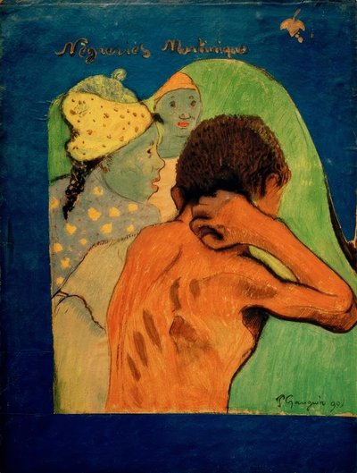 ブラックマルティニーク 作： Paul Gauguin