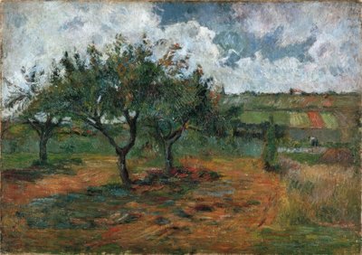 開花のリンゴの木 作： Paul Gauguin