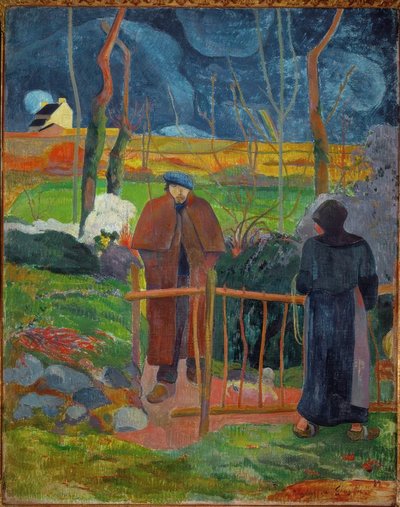 こんにちはゴーギャンさん 作： Paul Gauguin