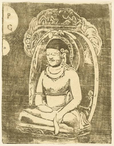 1895年以降のブッダ・ブッダ。 作： Paul Gauguin