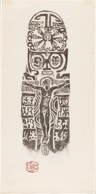 十字架上のキリスト 作： Paul Gauguin