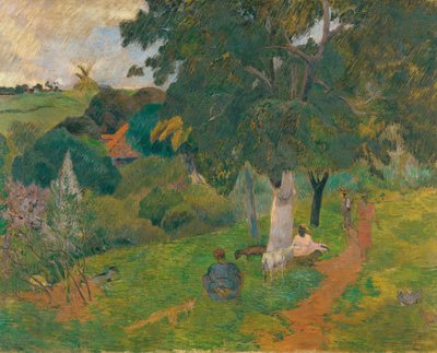 来て行く、マルティニーク、1887 作： Paul Gauguin
