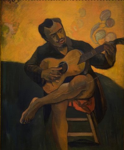 ギター奏者 作： Paul Gauguin