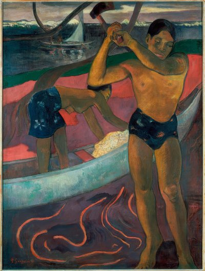 ピアのウッドチッパー 作： Paul Gauguin