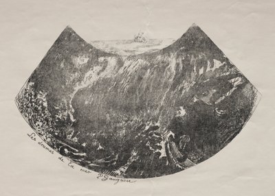 海のドラマ。 作： Paul Gauguin