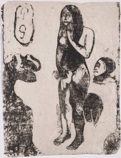 イブ、1898〜1899年。 作： Paul Gauguin