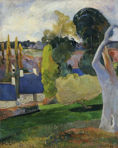 ブルターニュ2世の農場、1894 作： Paul Gauguin