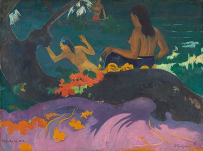 船で 作： Paul Gauguin