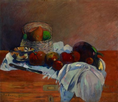 果物とナイフ 果物とナイフ、1901 年。 作： Paul Gauguin
