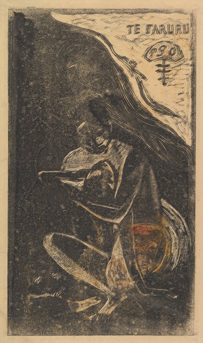 フレグランスノアノア、1893年から94年にかけて、ここでファルルを愛します。 作： Paul Gauguin