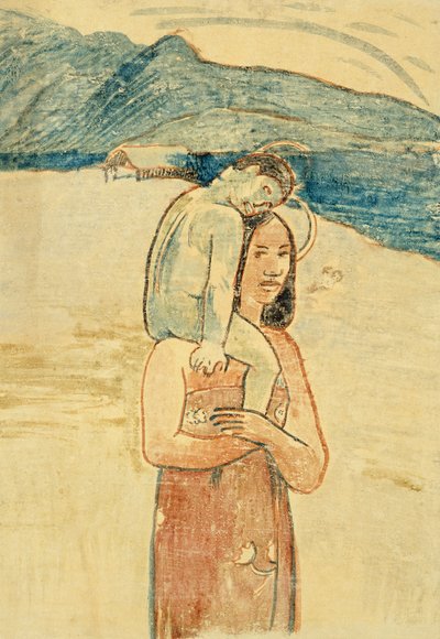 マリアによろしく、1894年頃（リソ） 作： Paul Gauguin