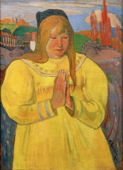 若いクリスチャン 作： Paul Gauguin