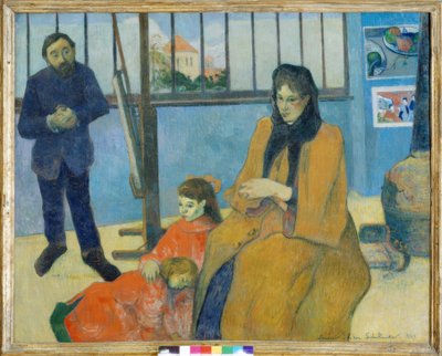シュフェネッカーのワークショップ 作： Paul Gauguin