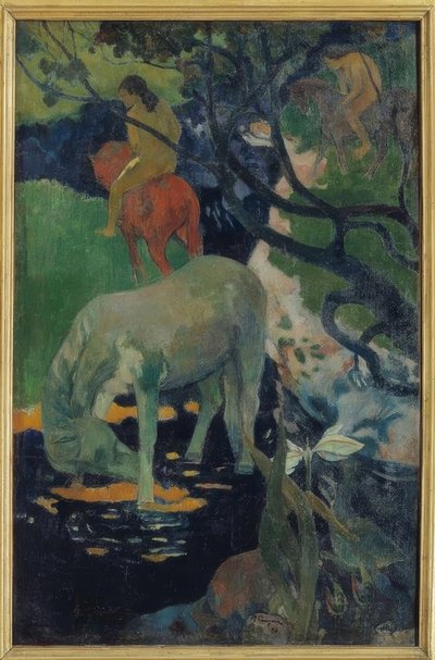 ホワイトホース 作： Paul Gauguin