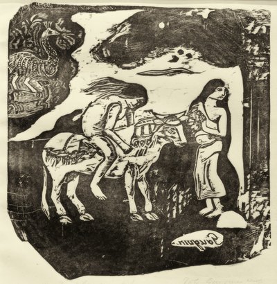 ヨーロッパの誘拐 作： Paul Gauguin