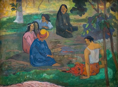 Les Parau Parau (会話) 作： Paul Gauguin
