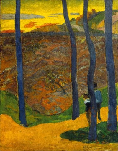 青い木 作： Paul Gauguin
