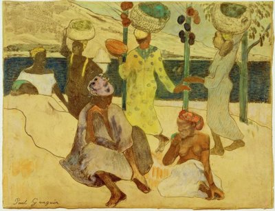 セミとアリ 作： Paul Gauguin