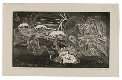 L’univers est créé (宇宙は創造される) 組曲「ノアノア」より 作： Paul Gauguin