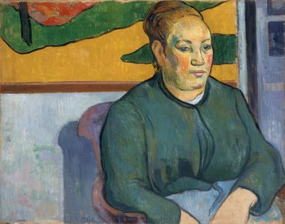 マダム・ルーラン、1888年11月（油彩・カンヴァス） 作： Paul Gauguin