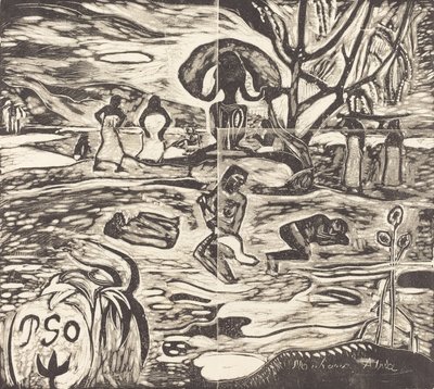 Mahana Atua The Food of the Gods、18941895。 作： Paul Gauguin