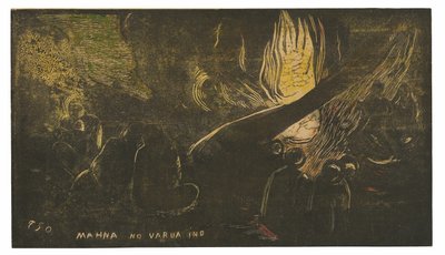ノア・ノア組曲より「悪魔は語る 作： Paul Gauguin
