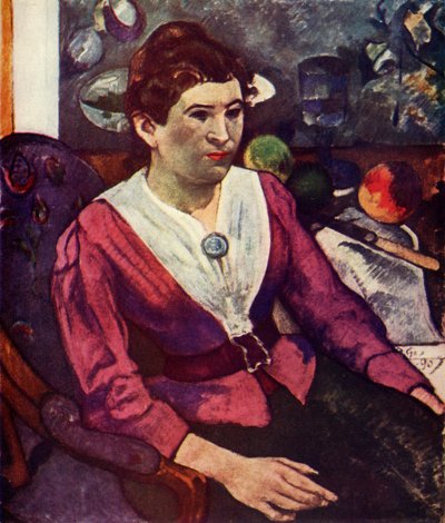 マリーヘンリー、1936年 作： Paul Gauguin