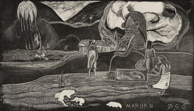 まるる（感謝の気持ちを込めたお供え物 作： Paul Gauguin