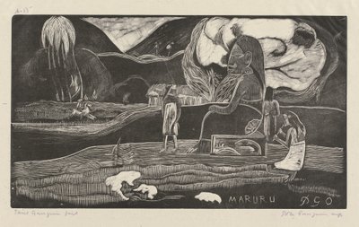 マルル（ありがとう） 作： Paul Gauguin