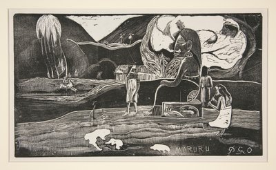 マルル; Merci - 感謝の気持ちを込めて 作： Paul Gauguin