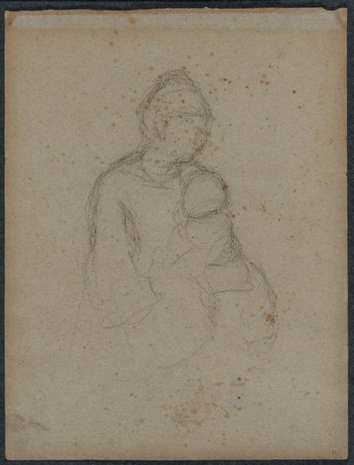 母と子 (直腸) 作： Paul Gauguin