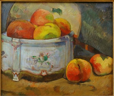 桃の静物 作： Paul Gauguin