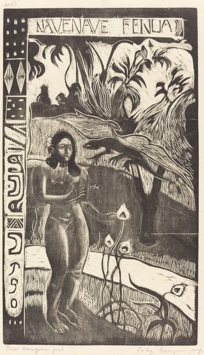 Nave Nave Fenua (楽しい土地) 作： Paul Gauguin