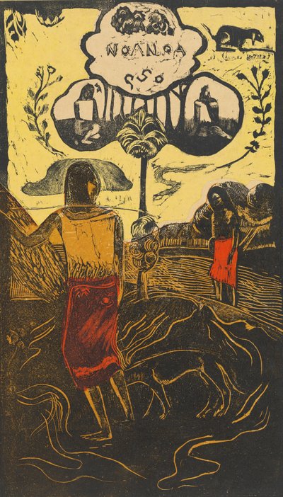 ノアノア 香る、香る、18941895。 作： Paul Gauguin
