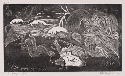 ノアノア：宇宙は創造される 作： Paul Gauguin