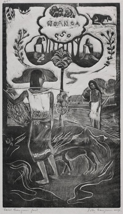 ノアノア：ノアノア（香ばしい香り） 作： Paul Gauguin