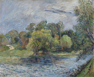 コペンハーゲン、エステルヴォルド公園 作： Paul Gauguin