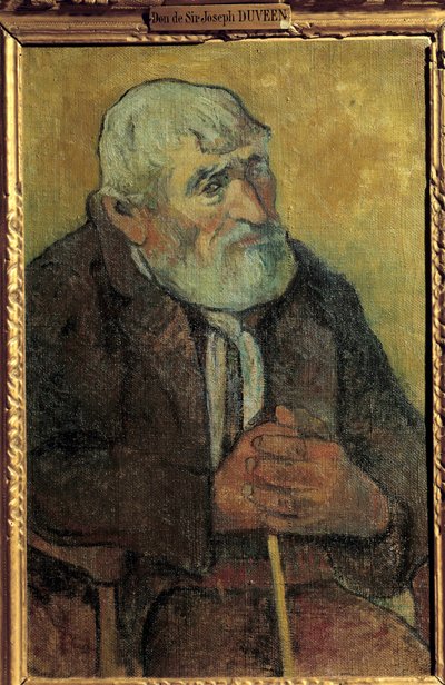 棒を持った老人 ポール・ゴーギャン（1848-1903）作 1890年 作： Paul Gauguin