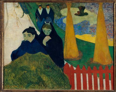 アルルの老婦人 作： Paul Gauguin