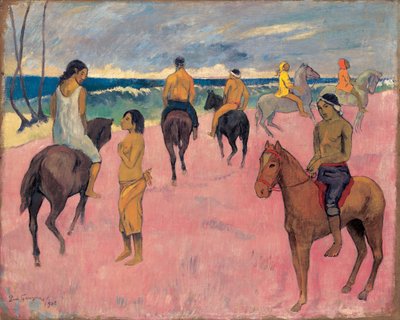 シーショアIIの乗馬について。 作： Paul Gauguin