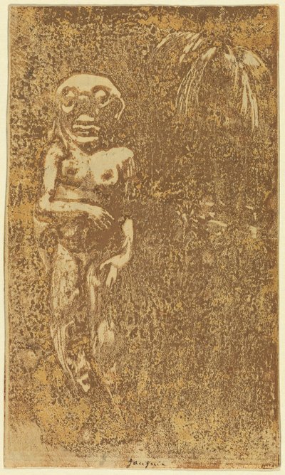 Oviri (The Savage) [直訳] 作： Paul Gauguin