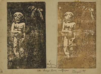 障害物 作： Paul Gauguin