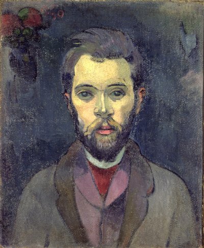 ウィリアム・モラードの肖像（1862-1936）、スウェーデンの作曲家、1893-94年 作： Paul Gauguin