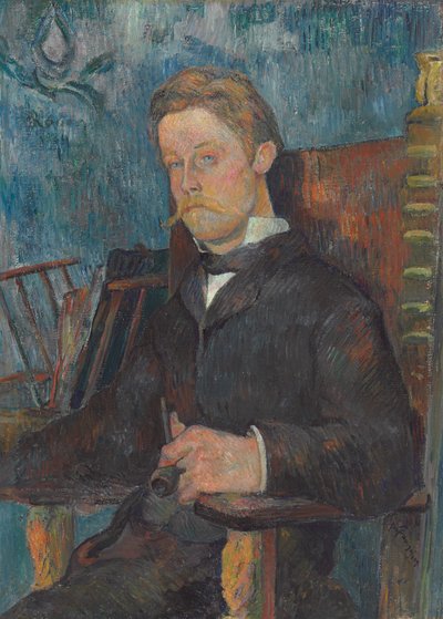 男の肖像、1884 作： Paul Gauguin