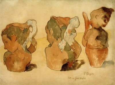 砂岩鉢 作： Paul Gauguin