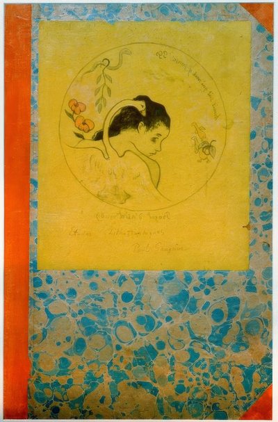 プレートのプロジェクト-Leda 作： Paul Gauguin